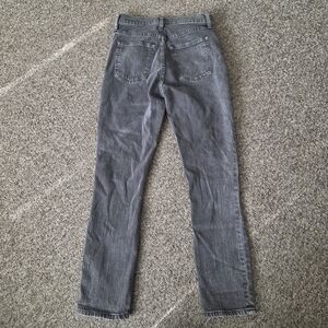 Abercrombie And Fitch Jeans The Skinny High Rise Washed Gray Size 26/2